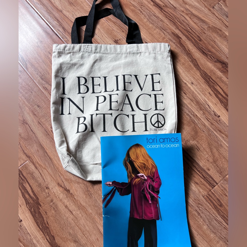 NEW tori amos tote and tour program